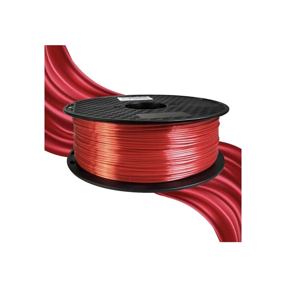 PLA-F  3D Printing FILAMENT - 1.75mm - 1kg/2.2lb RED NEW SEALED.